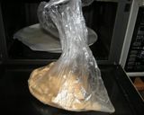 A picture of step 5 of Cheap & Easy! Rusk-Style Bread Crusts Made in the Microwave.