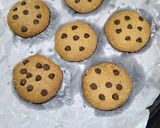 A picture of step 4 of Oats chocolate chips cookies.