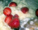 A picture of step 5 of Sig's Strawberry Risotto.