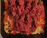 Foto del paso 4 de la receta: Hamburguesas de espinaca con revuelto de zapallitos y carne