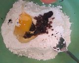 Foto langkah ke 2 dari resep Dadar gulung coklat (isi piscokju) syan syan.