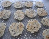 A picture of step 4 of No-Fuss One-Bowl Soft Sesame Seed Rice Crackers.