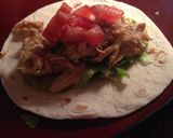 A picture of step 4 of Easy Slow Cooked Pulled Chicken Tacos.