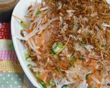A picture of step 3 of Japanese-style Sesame Dressing (for myself).