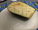 Foto del paso 1 de la receta: 🍆 Risotto de berenjena y miel