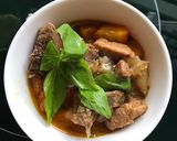 Hình bước làm 3 của món Bò kho nhà làm