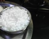 बादाम केसर मिक्स साबूदाना रबड़ी रेसिपी चरण 1 फोटो