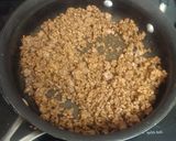 A picture of step 3 of Chastain's taco soup.
