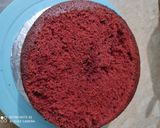 A picture of step 10 of Red velvet cake 🎂🍰.