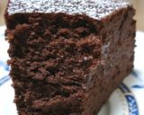 A picture of step 10 of Rich Fluffy Chocolate Souffle.