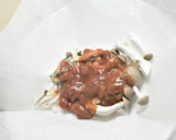 A picture of step 3 of Steamed Cod Slices and Bacon with Tomato Sauce.