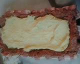 Bacon wrapped meatloaf, stuffed with garlicky mashed potatoes recipe step 7 photo