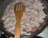 Kéthagymás tejszínes sajtos csírkeragu recept fázis 1 fotója