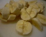A picture of step 1 of Banana Scones Made With Pancake Mix.