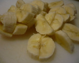 A picture of step 1 of Banana Scones Made With Pancake Mix.