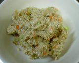 A picture of step 5 of Silken Tofu and Potato Healthy Savory Pancakes.