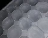 A picture of step 2 of Icy Orange sunrise.