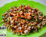Foto langkah ke 7 dari resep Baby cumi cabe ijo.
