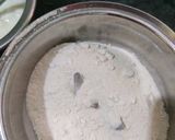 A picture of step 1 of Suji rolls.
