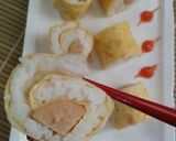 Foto langkah ke 6 dari resep Nasi Gulung Telur.