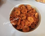 A picture of step 4 of Pepper plantain chips.