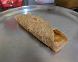 A picture of step 3 of Chana Mayo rolls.
