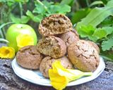 Foto del paso 5 de la receta: Galletas especiadas de avena y harina integral rellenas con manzana🍪