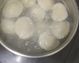 A picture of step 7 of Cheese Ravioli stuffed with paneer corn and herbs.