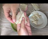 Foto langkah ke 2 dari resep Pangsit Jamur Enoki Goreng.