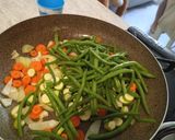 Foto del passaggio 1 della ricetta Cous cous pollo e verdure