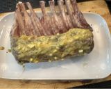 A picture of step 5 of Herb Crusted Rack of Lamb - Show-Stopping Luxury Dinner - Wowwwweeeee.