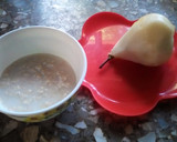 Foto del paso 2 de la receta: Crema de avena y pera 🍐～(´ε｀) /receta de Mate amargo