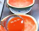 Hình bước làm 4 của món Rau Câu Dưa Hấu