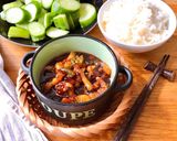 Hình bước làm 5 của món Kho Quẹt Từ Thịt Ba Chỉ & Tôm Tươi