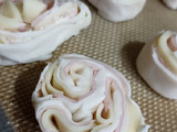 Palmeritas de jamón y queso