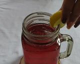 A picture of step 3 of Strawberry Grenadine Lime Mocktail | 2 Minutes Mug Mocktail.