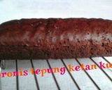 Foto langkah ke 8 dari resep Bronis tepung ketan putih kukus.