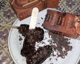 A picture of step 6 of Oreo chocolate kulfi.