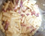 A picture of step 6 of My Bacon Lardens & Macaroni Cheese.