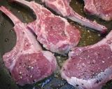 A picture of step 3 of Lamb Chops with Horseradish.