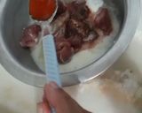 A picture of step 2 of بیف تندوری پیزا.