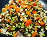 A picture of step 1 of Summer Frittata.