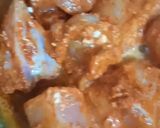 A picture of step 2 of Chicken and vegetables filling.