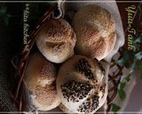 A picture of step 12 of German Kaisersemmel Rolls with Rye.