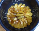 A picture of step 9 of Cinnamon Apple Cake with Pancake Mix in Rice Cooker.