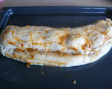 Foto del paso 1 de la receta: Calzone de jamón, queso y aceitunas