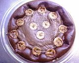 A picture of step 5 of Chocolate-Flavored Banana Clafouti.
