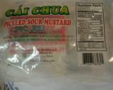 Udon noodles Cai chua ( pickled mustard)with pork recipe step 2 photo