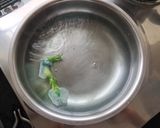 A picture of step 2 of Blue Tea.
