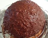 Une image de l'étape 8 de Dôme entremet chocolat framboise.